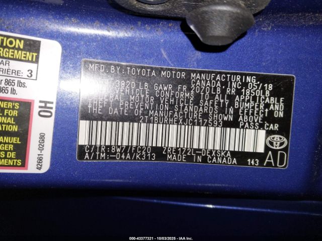 Toyota Corolla Se Image 13