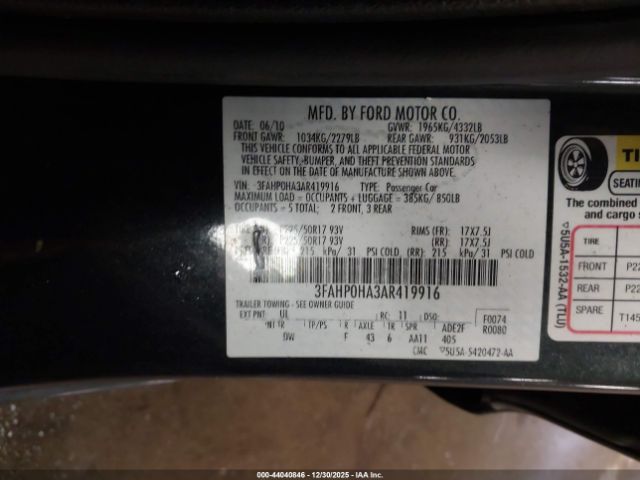 Ford Fusion Se Image 11