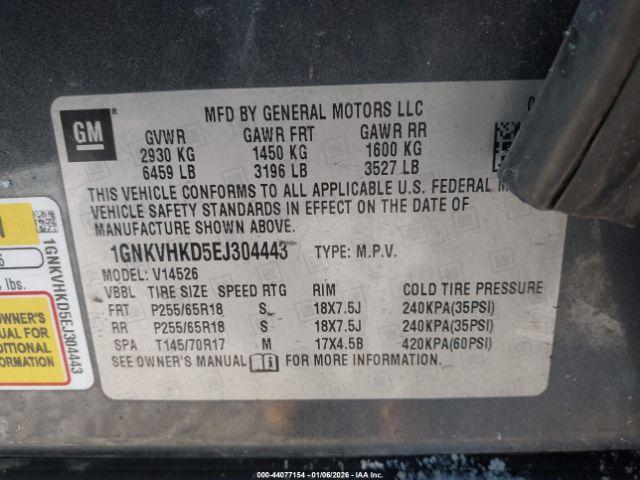 Chevrolet Traverse 2lt Image 8