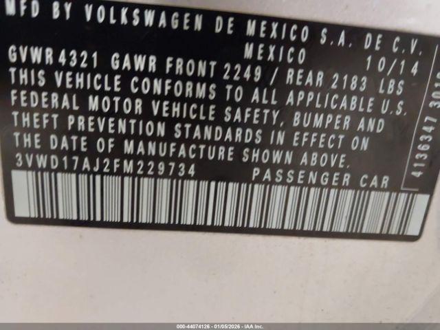 Volkswagen Jetta 1.8t Se Image 12