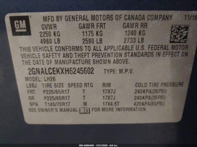 Chevrolet Equinox Lt Image 4